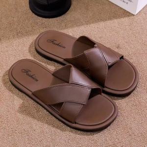 Summer Fashion Retro Cross strap Lightweight Womenslipper 2998