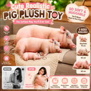 Realistic Pig Plush Toy Cute Pig Doll Funny Pig Plush Pendant Kawaiiuffed Animal Piggy Plushie Soft Toys