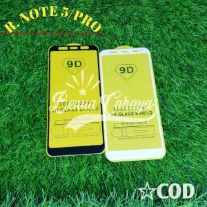 TEMPERED GLASS REDMI NOTE 5/NOTE 5 PRO FULL COVER FULL LEM 9D ANTI GORES KACA SUPER FULL