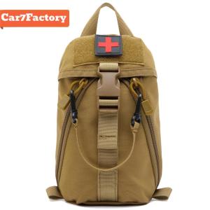 Nylon Molle Pouch Empty First Aid Bag Trauma Kit Bag Trauma Medic Bag First Aid Pouch for Home and Outdoor Activities