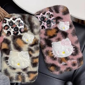 Christmas Gift Halloween Sanrio Kit Flash Diamond Iphone 13/14/15Promax Phone Case Kawaii Hello Kitty Anime Fall Prevention Mobile Phone Protective Shell