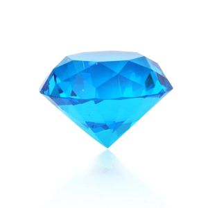 COUPLECOL Hình Kim Cương Đồ trang trí kim cương pha lê Màu Đồ trang sức thủ công Đồ trang trí kim cương để bàn Lãng mạn Tự làm Kim Cương pha lê nhân tạo Đám cưới