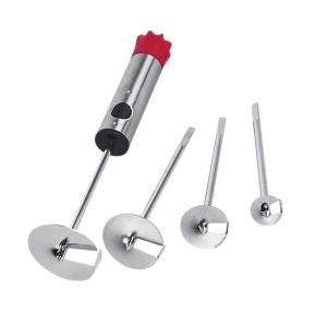 HISTO with Ergonomic Anti-Slip Handle 4pcs/set Digging Drill Easy to Use Core Removal Slicer Vegetable Peeler Spiral Cutter Fruit Corer Opener Tool