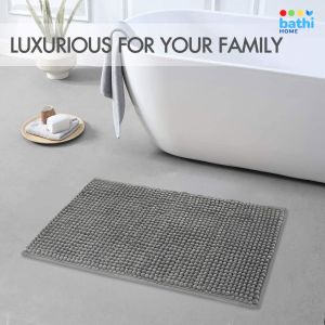 BATHI Keset Kamar Mandi Dapur Anti Selip 80 x 50 cm Menyerap Air Mudah Dicuci