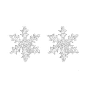 Fashionable Snowflake Pattern Earphone Clip Lock Universal Fit for Various Headphone Models For Active Lifestyle