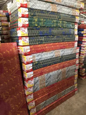 Nệm Gòn ép Bông Ép Gấp 3 Cao Cấp Khang An Store Gọn Nhẹ Nhiều Kích Thước Nệm mềm mại êm lưng Hỗ Trợ Giấc Ngủ Nệm sinh viên Nệm giá rẻ Nệm văn phòng