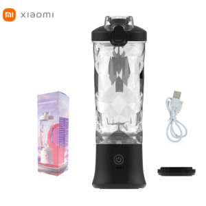 Portable Juicer Cup 6 Blades 600 ML Fruit Juice Blender USB Charging Quick Crushing Ice Multifunctional Blender Mini 榨汁机