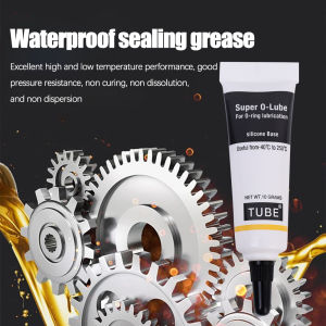 Car Lubricant Silicone Grease O-Ring Waterproof Food-Grade Seal Grease Home Machine Auto Lubrication Auto Garage Accessories