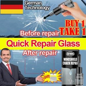 Car Windshield glass repair kit Crack Repair Liquid Windshield Adhesive Crack Repair Agent Wiper