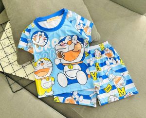 9-21kg bộ bé trai hoạt hình labubu khủng long người nhện thun lạnh bao đẹp 31