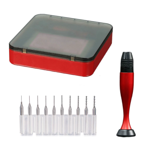 Chính Xác Nhôm cái khoan tay Hợp Kim Cho 0.3-3.2Mm Bit sợi mảnh Mô Hình Làm Việc thủ công sáng tạo Các Dự Án Xây Dựng Sở Thích Công Cụ