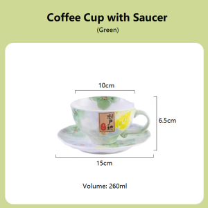 🔥Ready Stock🔥 Japanese-Style Seto-ware Teapot & Tea Cups Traditional Floral Flowers Design Gathering/Dinner Drinkware