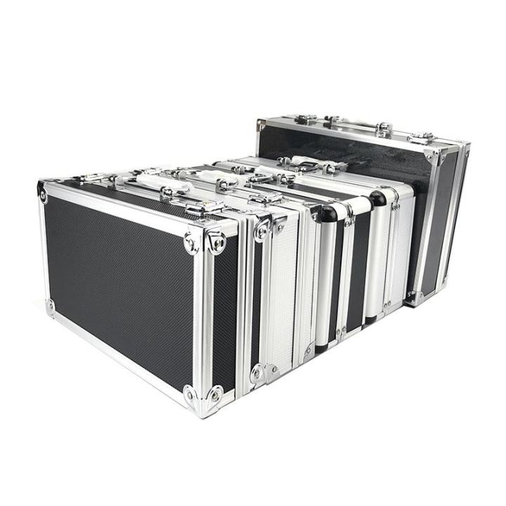 LF Toolbox Portable Aluminum Tool Box Instrument Box Storage Case