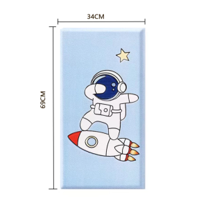 10PCS Anti collision soft bag self-adhesive tatami wall fence childrens room bedroom wall sticker baby bedside backrest wall pad sticker