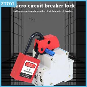 ZTOYL Universal MCB Lockout Lock Dog MCB Lock Toggle Lock Safety Circuit Breaker Lock Masterlock Safety Lock