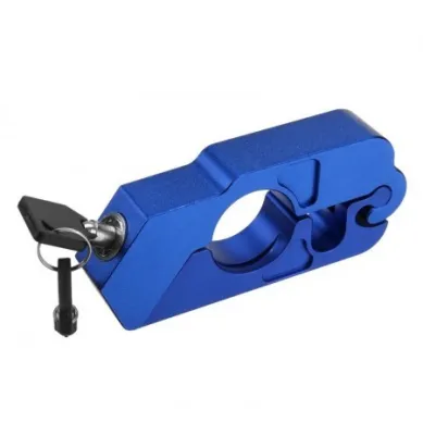 ANTI THEFT PROTECTION FOR RIDERS MOTORCYCLE BICYCLE!!! Handlebar Grips Throttle Security Grip Lock Motorcycle Bicycle Universal Lock Hand Grip Security Lock Motorcycle Scooter Handle Bar Clutch Levers Micro Fiber Stainless steel wire