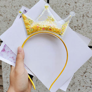 Harga Grosir - Bando Mahkota / Bando Anak Bentuk Telinga Kucing / Bando Telinga Kucing Dan Mahkota