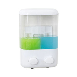 BnB Mall Bathroom Wall Mounted Manual Soap Dispenser Liquid Foam Lotion Shampoo Shower Gel Touch Soap Dispenser TSD-001