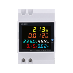 ZGNAY MALL 6IN1 Function Din Rail AC Monitor LED Display 100A Current Electric Energy Meter Digital Active KWH Multi-function Meter AC Monitor