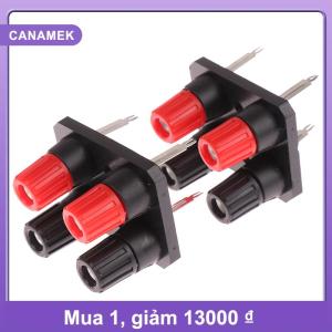 【CANAMEK】 Bộ khuếch đại loa 4 chân giắc cắm chuối ngoài 2 chiếc thiết bị đầu cuối WP4-10 kẹp dây
