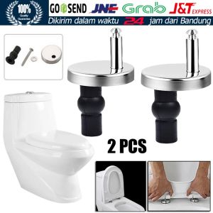2PCS/Set Toilet Seat Hinges Top Close Soft Release Quick Fitting Heavy