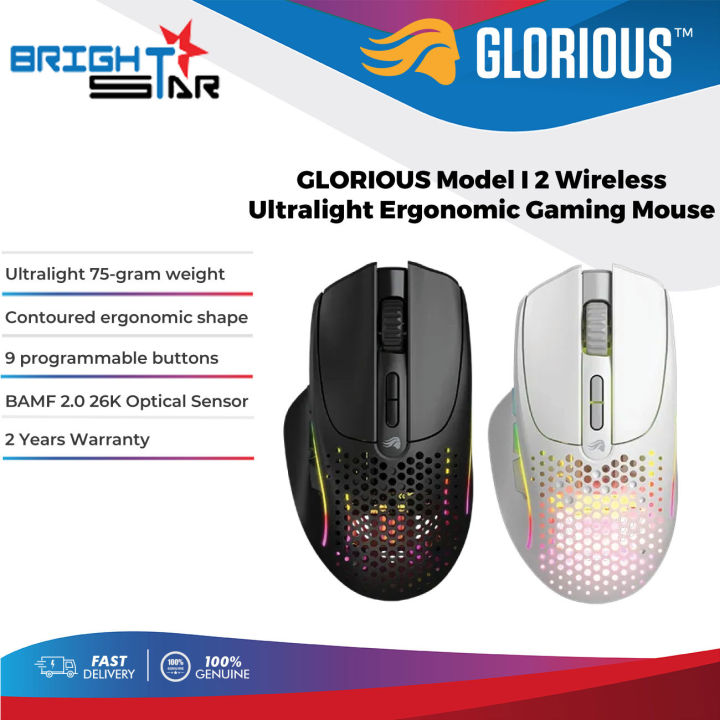 GLORIOUS Model I 2 Wireless Ultralight Ergonomic Gaming Mouse | Lazada