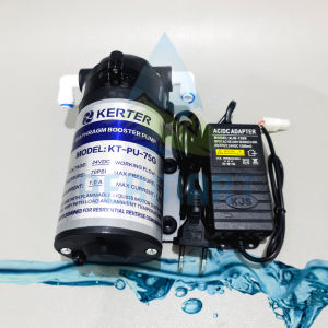 Aermart - Pompa Reserve Osmosis 24V plus Adaptor 1.5A - Booster Pump