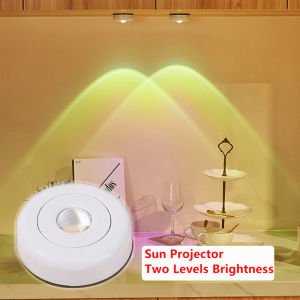 Chạy Bằng Pin Cảm Ứng Đèn LED Tủ Dính Trên Tường Hoàng Hôn Đèn Cho Nhà Bếp Phòng Ngủ Tủ Quần Áo Đèn Ngủ Trang Trí