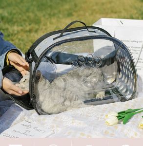 Túi vận chuyển trong suốt cho chó mèo cao cấp