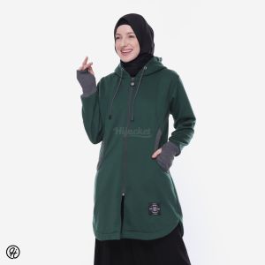 HIJACKET - Jaket Hijaber ELEKTRA | Jaket Wanita Panjang | Outerwear For Hijaber jaket musim dingin jaket muslimah jaket cewek Musim Dingin