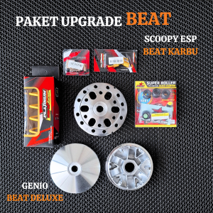 PAKET FULL UPGARDE CVT BEAT SCOOPY FI ESP PAKET UPGRADE BEAT DELUXE GENIO