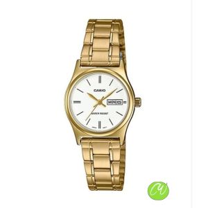 AUTHENTIC CASIO STAINLESS STEEL WOMEN WATCH LTP-V006G-7B