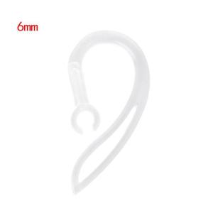 6mm 360° Replacement Flexible Bluetooth-compatible Earphones Soft Silicone Ear Hook Clip