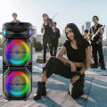 RED DIAMOND Bluetooth speaker, portable audio, high-power 30-watt RGB light, large-capacity subwoofer. 