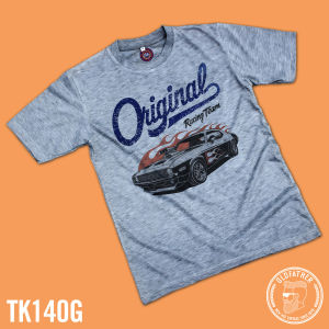 เสื้อยืดคอกลมแขนสั้น ผ้าTK พิมพ์ระบบ Sublimation นุ่ม สวมใส่ สบาย ระบายอากาศไม่ร้อน ( รหัสสินค้า TK 140 )