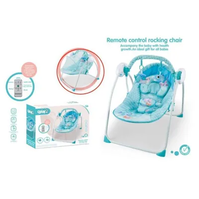 Auto Baby Swing Rocker Musical Baby with Timer 3 Different Speed Swing comes with Pillow Net Remote control New Born Electric Cradle Baby Bouncer