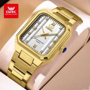 OPK Watch Men Waterproof Original Fashion New Style Quality Product Luminous Stainless Steel Quartz Watch (1 Year Warranty)