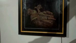 Hiasan dinding cetak gambar lukisan foto dan bingkai Kata kata mutiara ukuran 35cm x 52cm