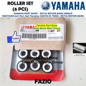 Roller Roler Weight Kit Set Motor Fazio Original Asli Yamaha Surabaya