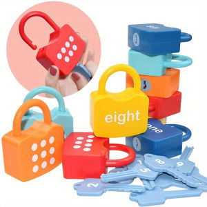 Số Học khóa đồ chơi-Trò chơi kết hợp giáo dục cho trẻ em