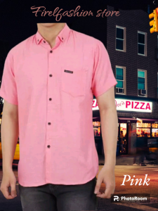 KEMEJA POLOS LENGAN PENDEK DEWASA