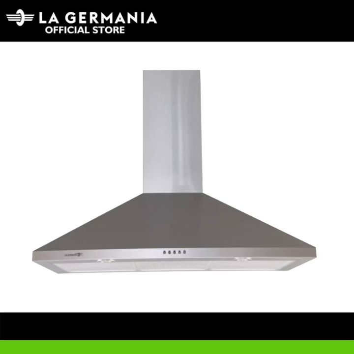 La Germania Chimney Hood 90cm H-33.9 (Stainless Body)