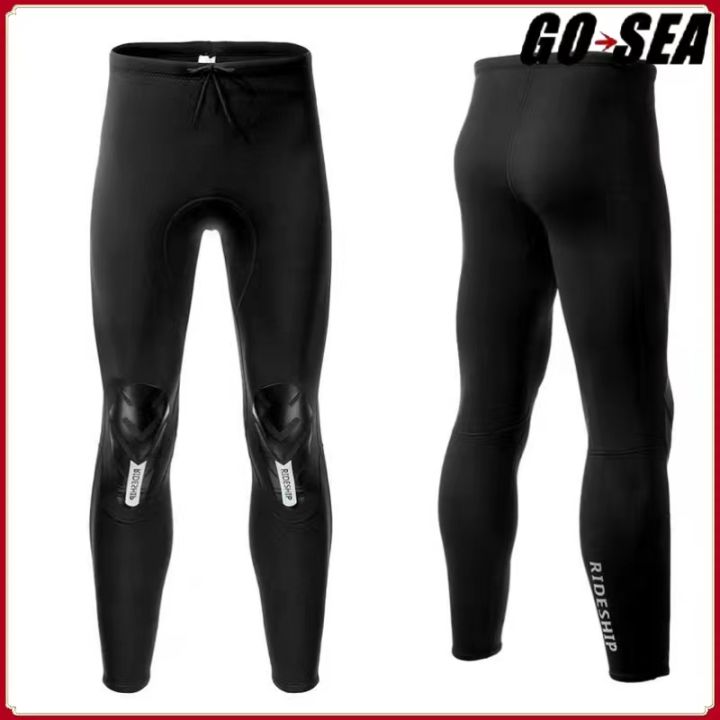 Mens Wetsuit Pants Neoprene Trousers for Snorkeling Swimming Scuba Diving