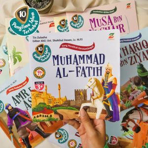 Buku Bacaan Anak Paket 10 Panglima Islam Terhebat 10 Buku Ziyad