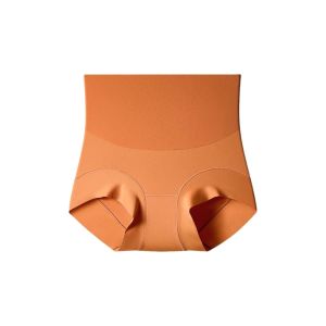 CHARMI High Waist Postpartum Body Shaper Shapewear Cotton Crotch Seamless Underpants Elastic Solid Color Panties Tummy Control Underwear Women