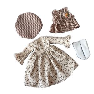 DOHOHO Fashion 30cm Doll Clothes Pretty Sweater Coat Doll Dress Trendy Casual Doll Accessories Girl Toy Gift