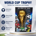 ชุดจำลองถ้วยรางวัลฟุตบอลโลก FIFA 2026 พร้อมพวงกุญแจลูกฟุตบอล ของสะสม ของขวัญสำหรับแฟนฟุตบอล. 