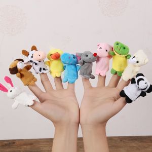 Boneka Jari Mainan Anak Bayi Finger Puppet Mainan Edukasi Boneka Tangan Karakter B216-217