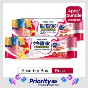 [SG Local Seller][Magic Amah - Taiwan] Moisture Absorber Box/Refill - Reusable Water Collection Eco-friendly Scented Dehumidifier Absorber Capacity 400 ML