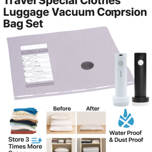 [Usb Electric Pump] Vacuum Compression Storage Bag Moisture Proof Mold Proof Dust Proof Travel Organizers Vacuum Compression Storage Bags